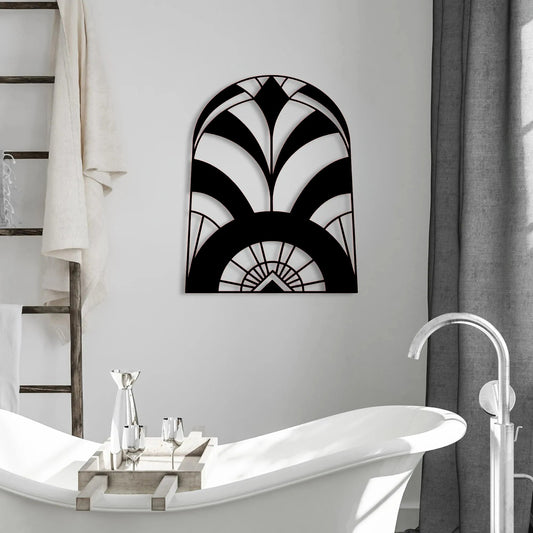 Sun Ray Metal Wall Art Decorstly