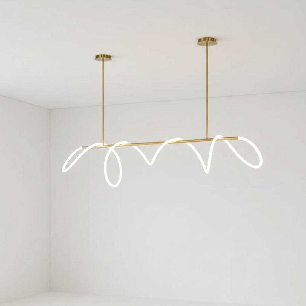Twist Flow Chandelier 1