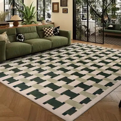 Vintage Wilton Boned Pile Rug - Decorstly