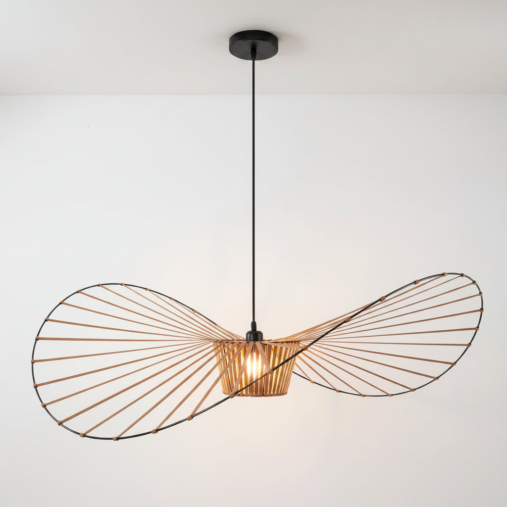 vintage hat chandelier 1
