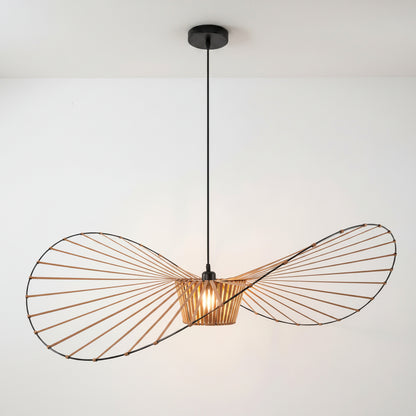 vintage hat chandelier 1