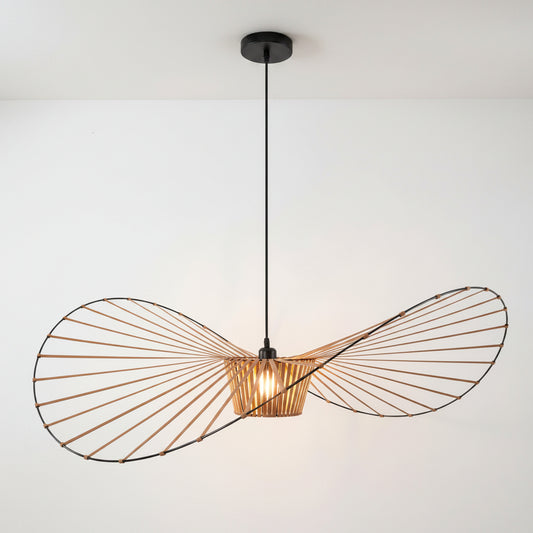 vintage hat chandelier 1