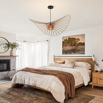 Vintage Hat Chandelier