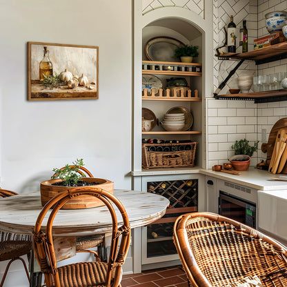 Vintage Kitchen Canvas Art