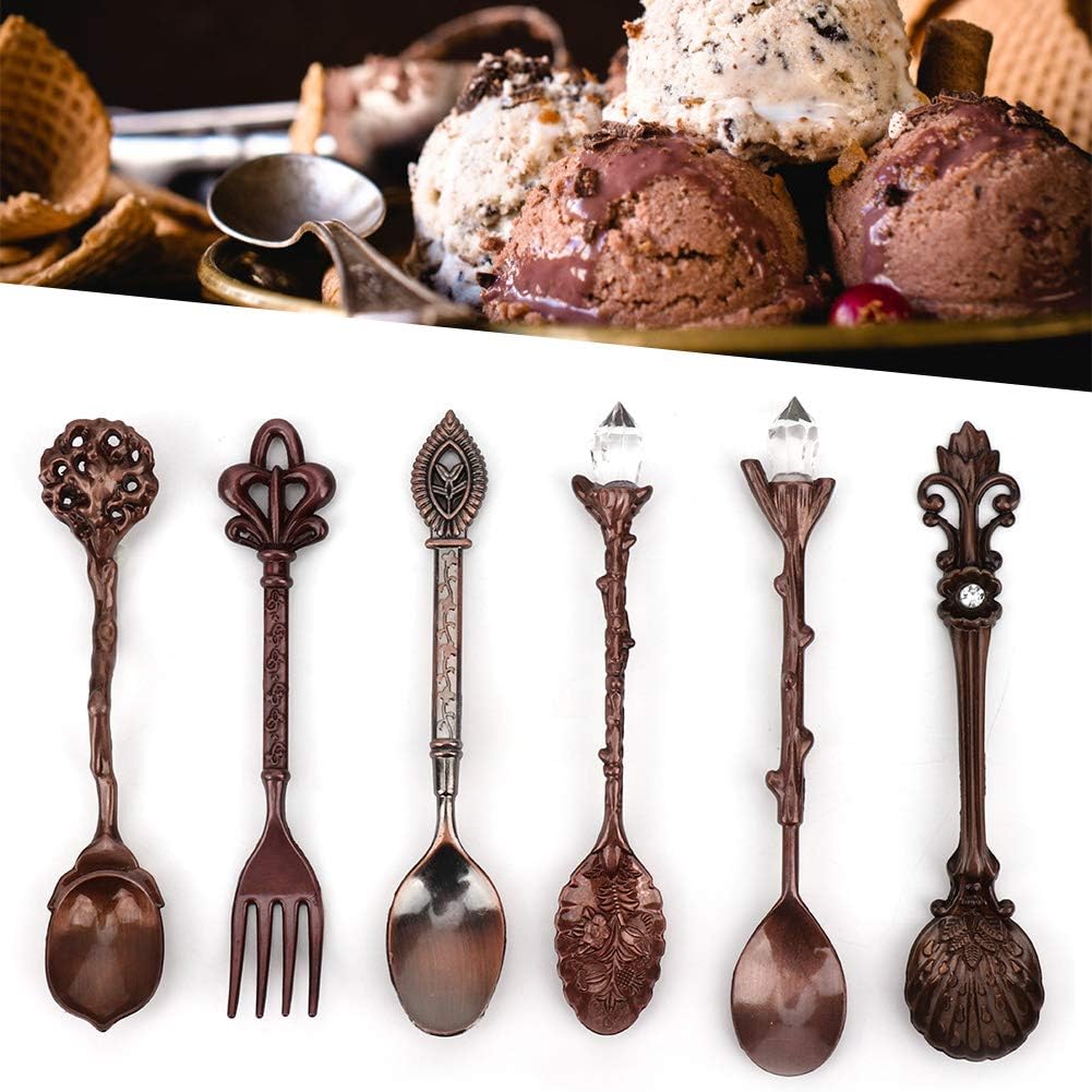 Vintage Royal Style Carved Spoons Fork