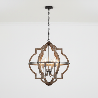 vintage rustic chandelier 1