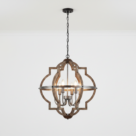 vintage rustic chandelier 1