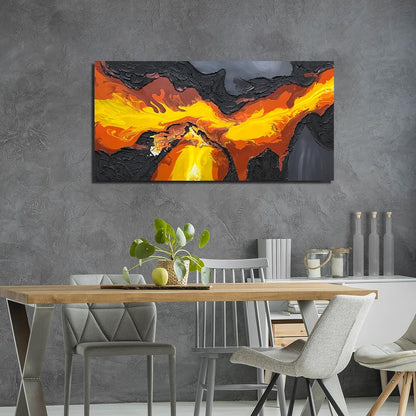 Volcanic Lava Textured Wall Art alt 4