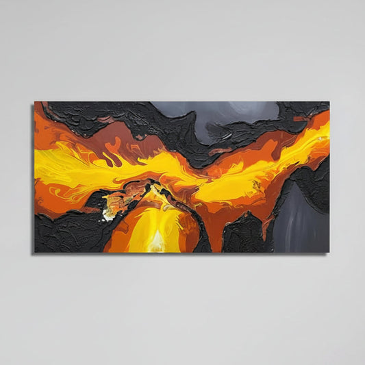 Volcanic Lava Textured Wall Art alt 4