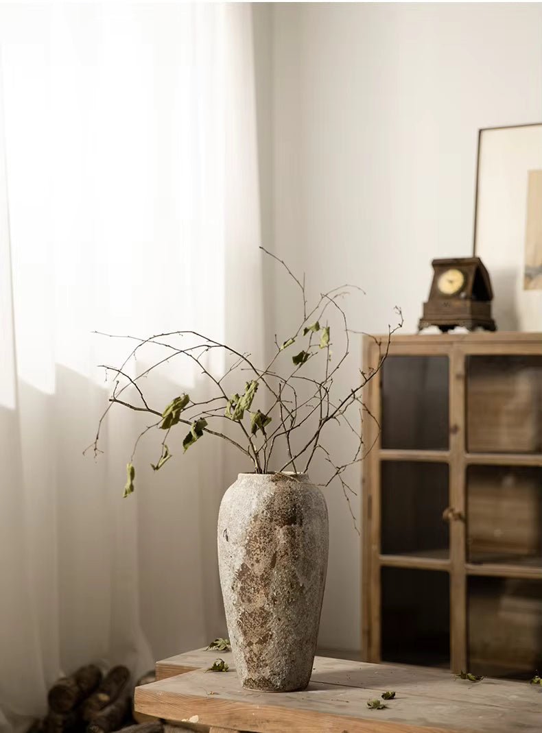 Wabi Sabi Rustic Pottery Vases