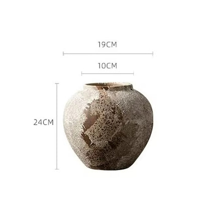 Wabi Sabi Rustic Pottery Vases