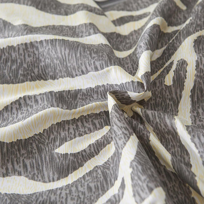 Zebra Leopard Patterns Duvet Cover Set