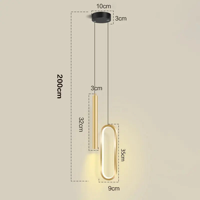 SleekShadow LED Pendant Light - Decorstly