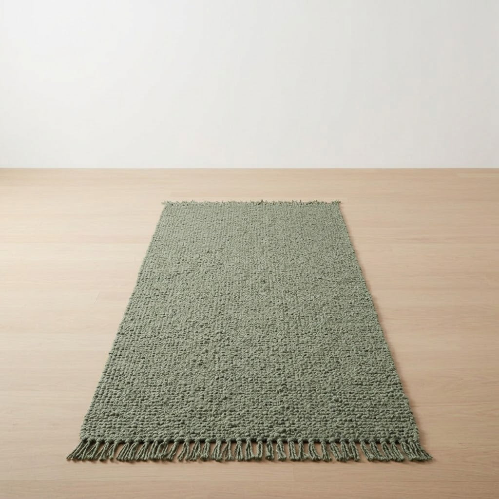 Braided Green Rug