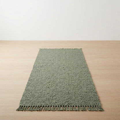 Braided Green Rug