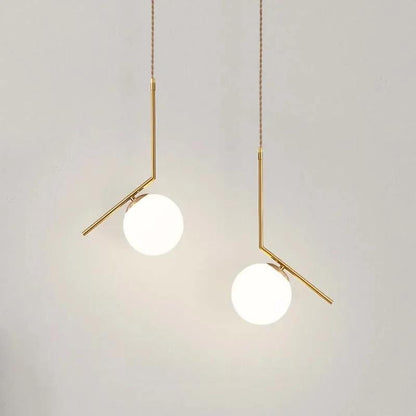 Sleek pendant light with a harmonious look, ideal for adding style to any room.