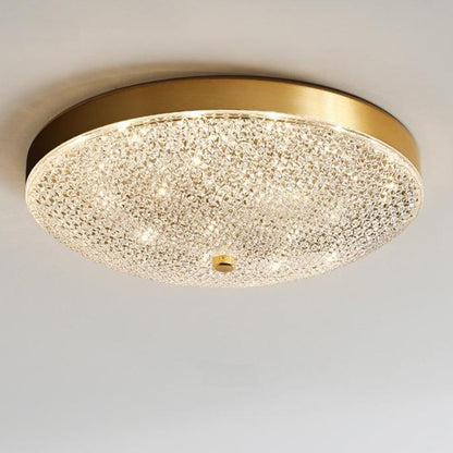 GoldenElegance Ceiling Chandelier