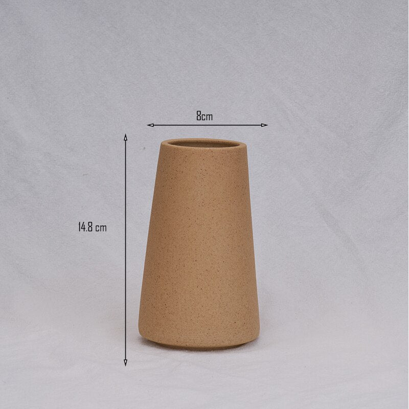 ceramic vase 14x8cm