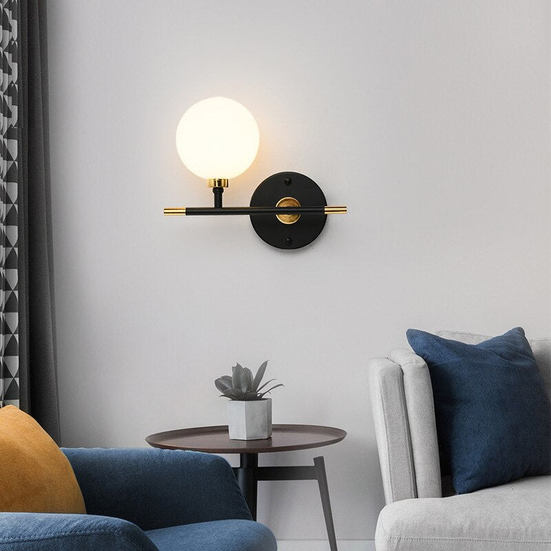 Scandinavian wall sconce