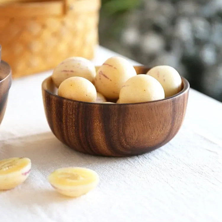 Decorative Wood Bowl 1