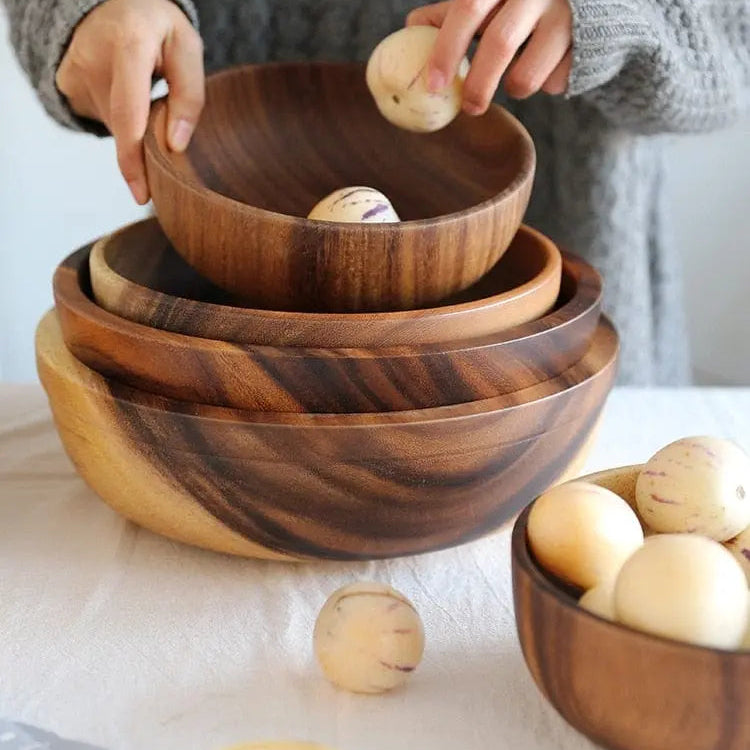 Decorative Wood Bowl 2