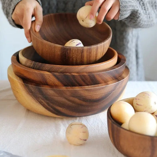 Decorative Wood Bowl 2