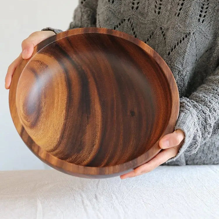 Decorative Wood Bowl 4