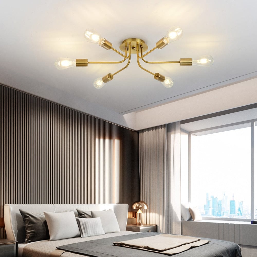 gold chandelier for bedroom decor