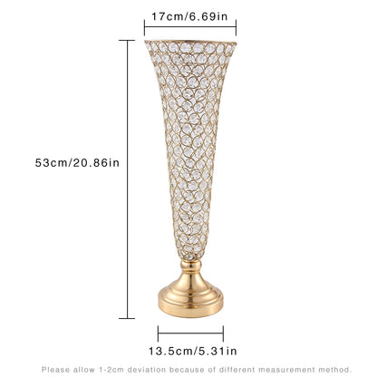flower vase size 