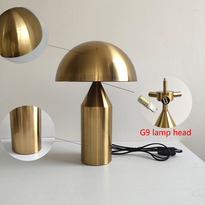 Mushroom style head Lamp