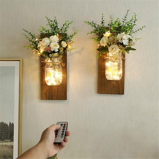 Wall Sconce Plants