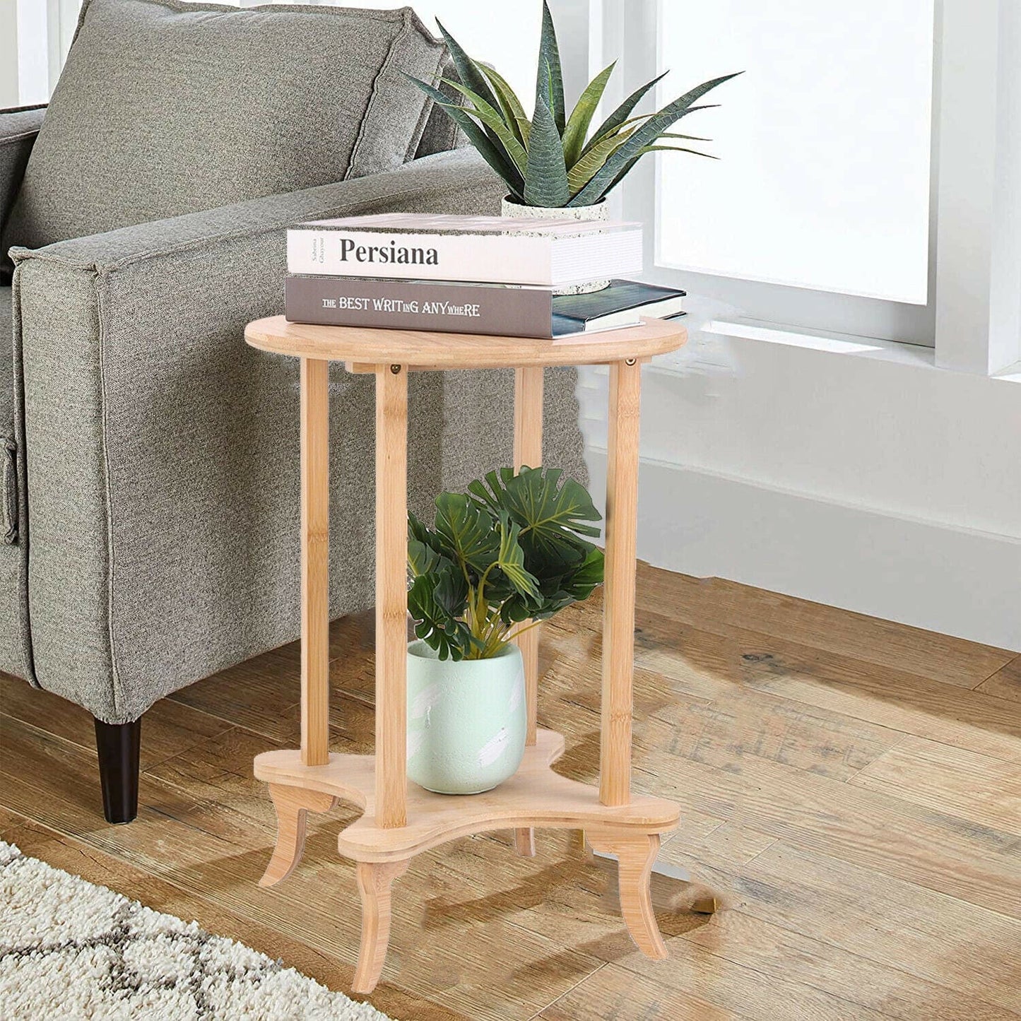 Round wooden Coffee Table