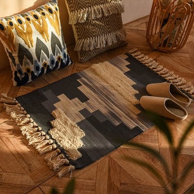 modern boho rug