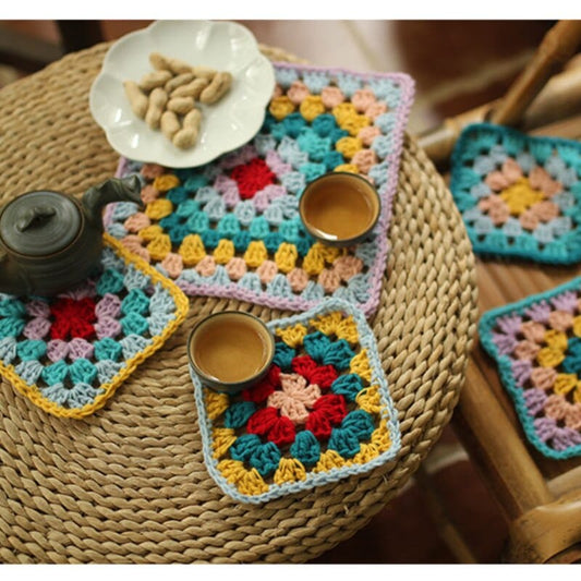 alt image 1 for Handmade Crochet Coasters
