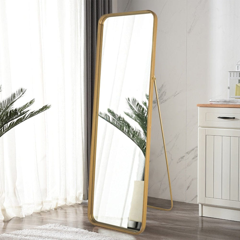 Antique Gold Floor Length Mirror Decorstly