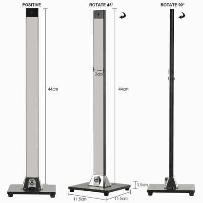 Modern LED White Floor Lamp sizes
