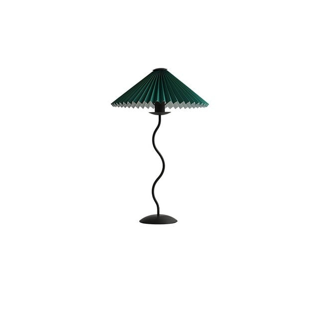 Green lampshade