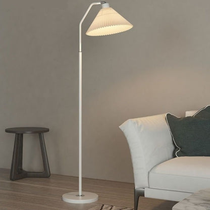 white floor lamp 