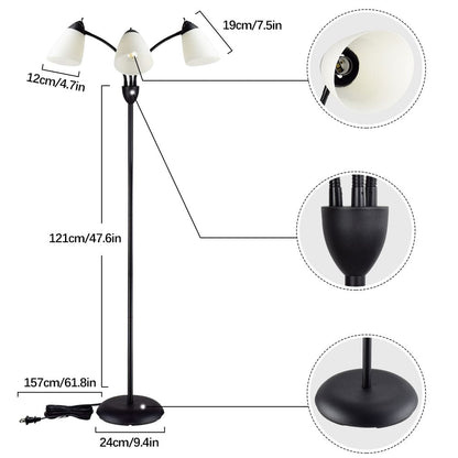 Black Floor Lamp dimensions