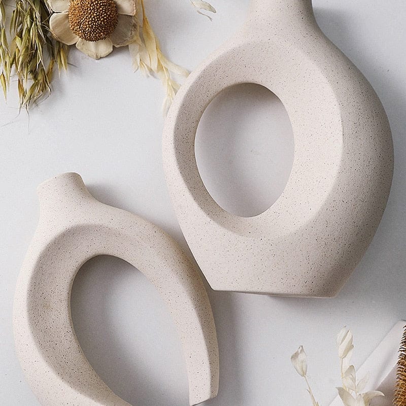 alt image 2 for Pampas Grass Ceramic Vase