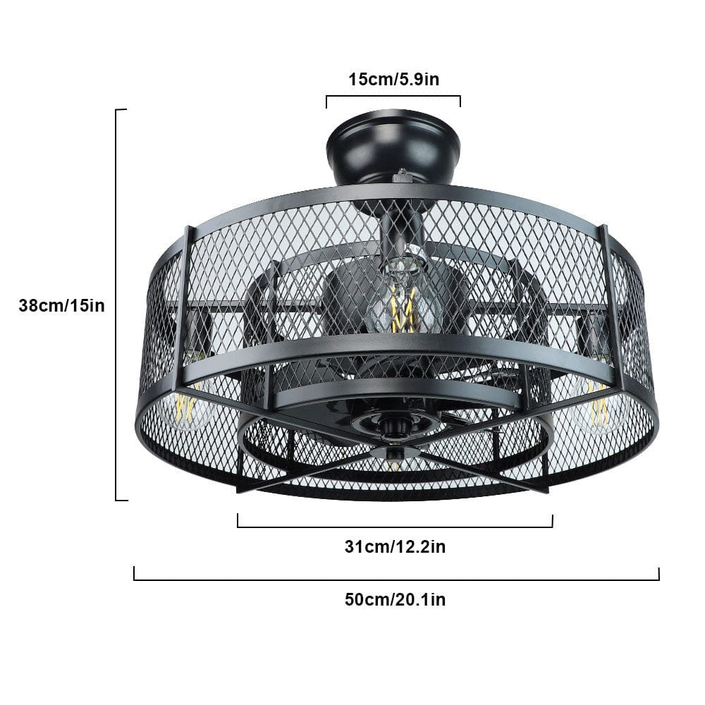 fan dimensions 