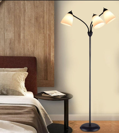 multi head floor lamp