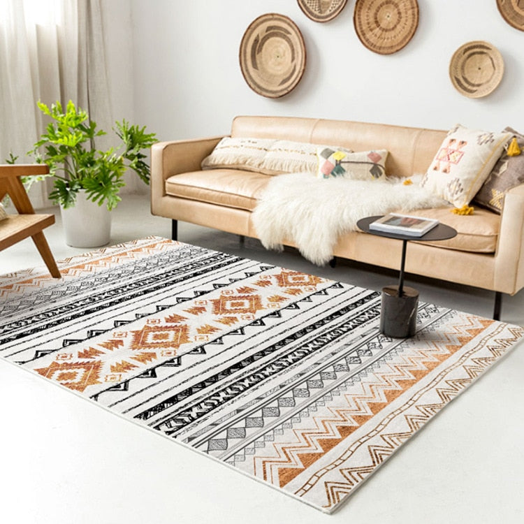 This Kothan Rug is not just a piece of home decor but also adds comfort and warmth to your living space. It is perfect for a touch of luxury and style.