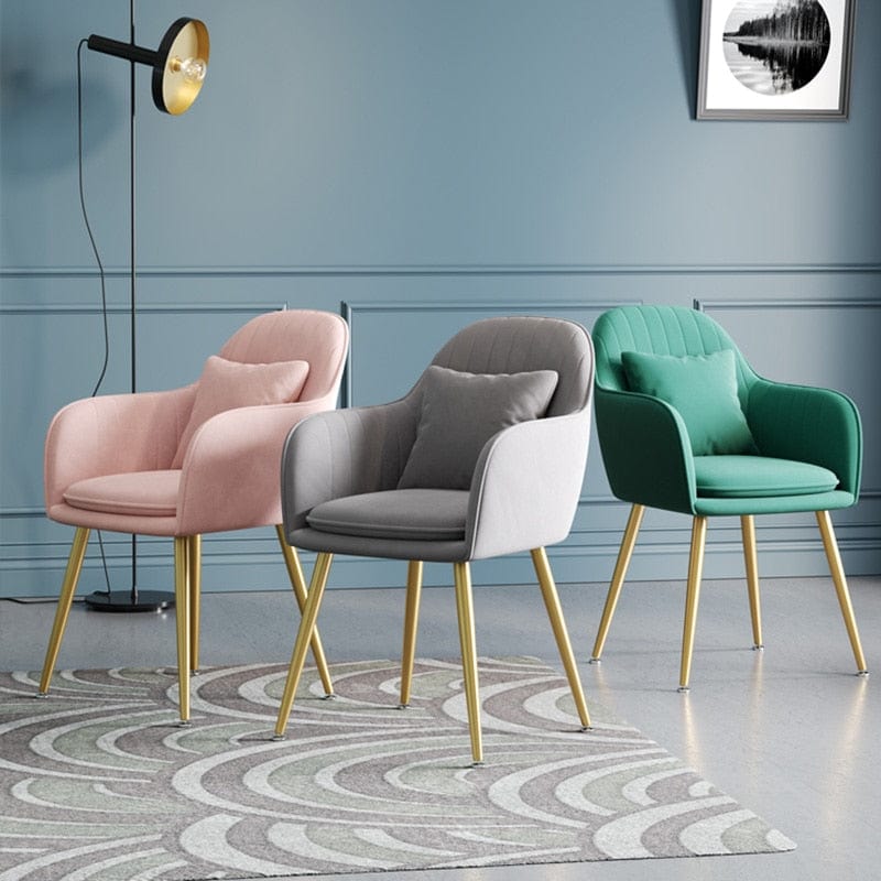 alt image 1 for Velvet Accent Chair