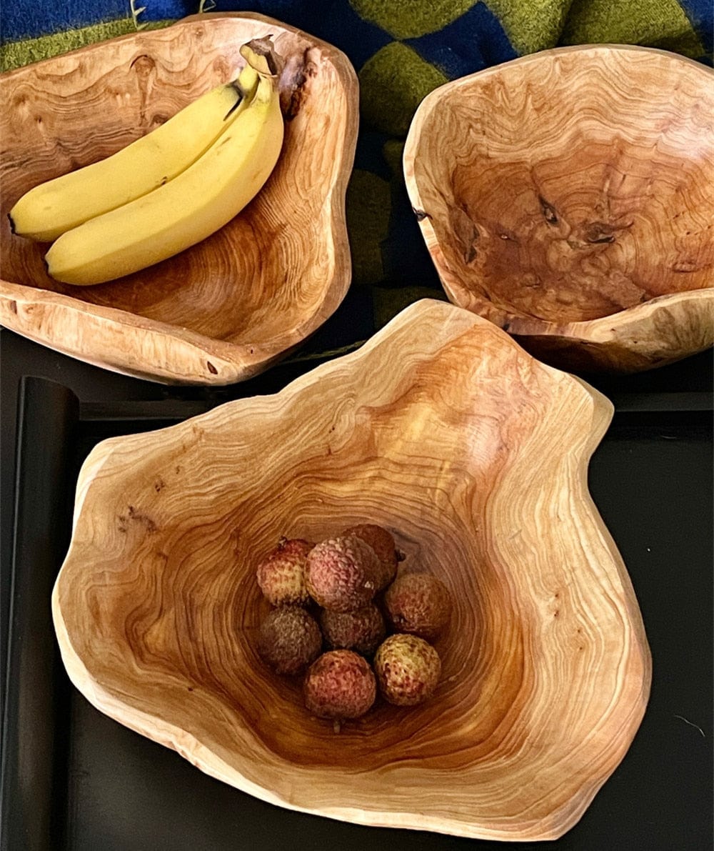 alt image 1 for Wooden Fruit Bowl