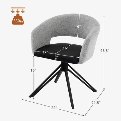 alt image 5 for Modern Sherpa Desk Chair