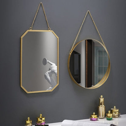 Gold Framed Bathroom Mirror