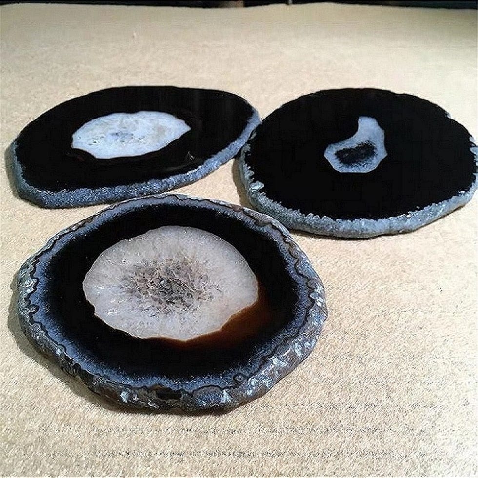 alt image 1 for Natural Agate Coasters