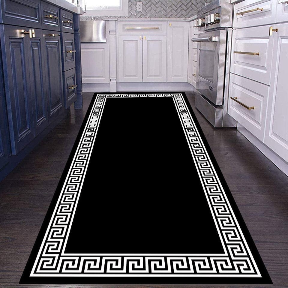 Extra Long Black Runner Rug