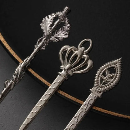Vintage Royal Style Carved Spoons Fork 6